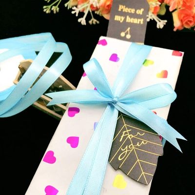 Satijn lint - 22,5m per lint - 1cm breed - Cadeaulint - Lintjes - Goud / Rood / Zwart / Roze / Blauw - 18 kleuren 3