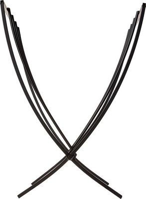 Tijdschriftenhouder - Krantenbak - Magazinehouder - Tijdschriftenrek - Lectuurbak - Vouwbaar - RVS 1