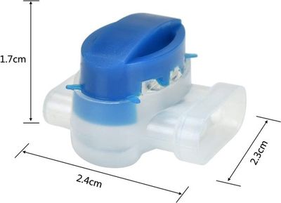 Gel connector - 20 stuks - kabelverbinder-voor Gardena Husqvarna en alle robot maaiers - begrenzingsdraad - draadverbinder voor robotmaaier 1