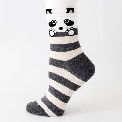Sokken dames – 36 t/m 40 - Katoenen Socks - Happy Casual - Uniek Design 2