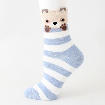 Sokken dames – 36 t/m 40 - Katoenen Socks - Happy Casual - Uniek Design 3