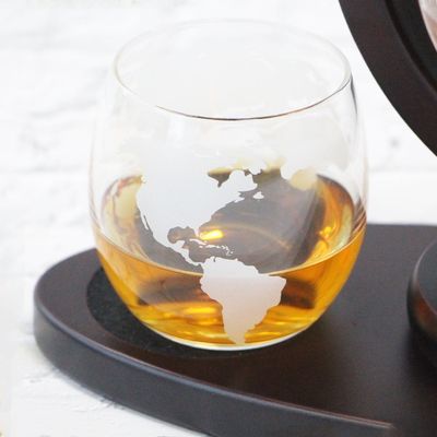 Whiskey Karaf met 2 glazen – Verlengd voetstuk – Complete Gift Set - Incl. Schenktuit - 1050ML Extra Groot 4